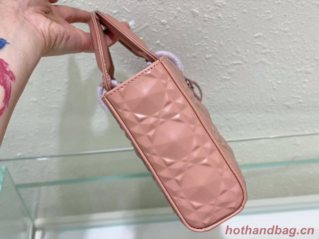MEDIUM LADY DIOR BAG Cannage Lambskin C2811 pink MEDIUM LADY DIOR BAG Cannage Lambskin C2811 pink