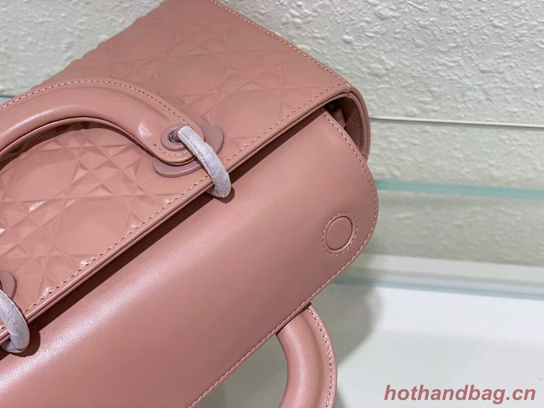 MEDIUM LADY DIOR BAG Cannage Lambskin C2811 pink MEDIUM LADY DIOR BAG Cannage Lambskin C2811 pink