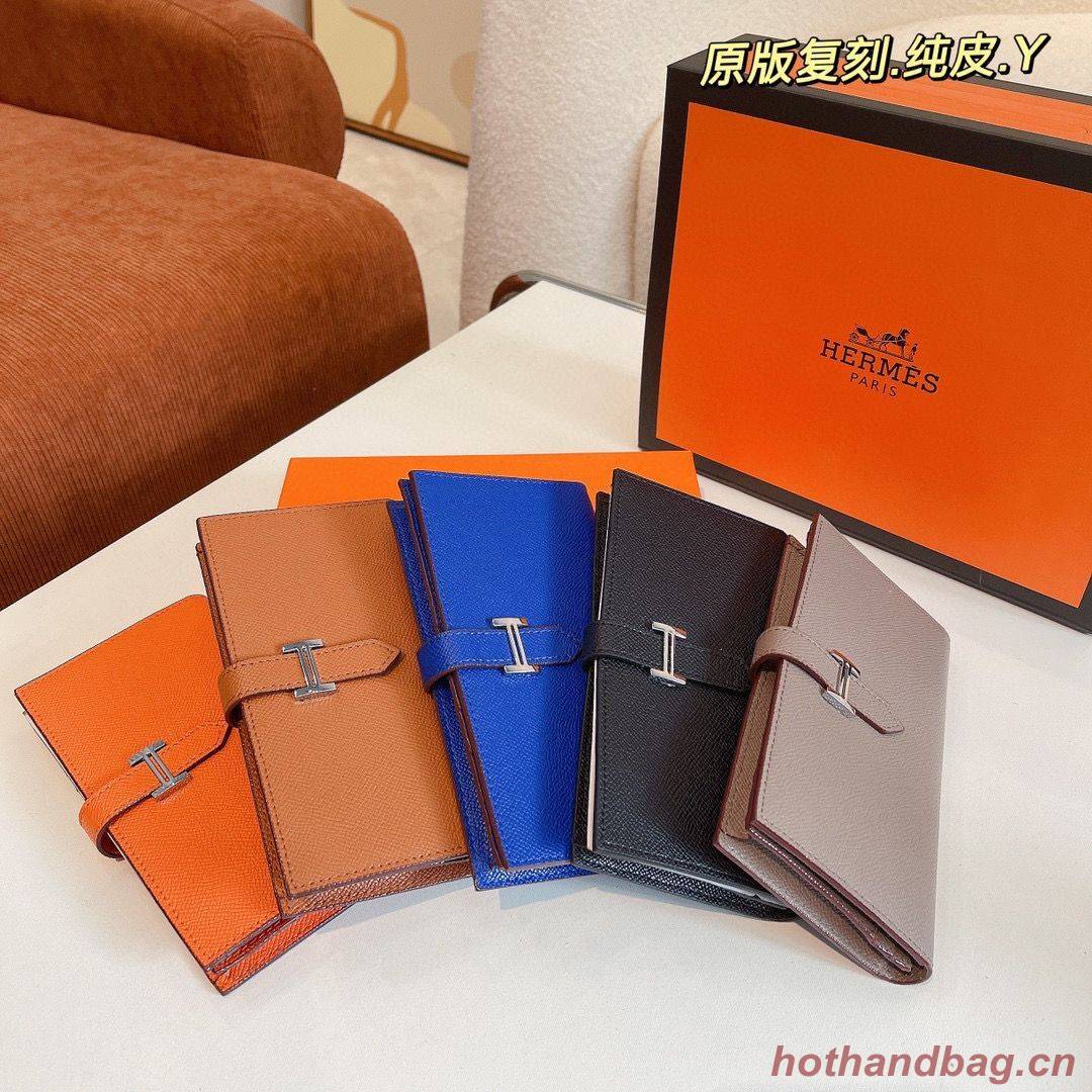 Hermes Bearn Japonaise Bi-Fold Wallet Espom Leather A208 Hermes Bearn Japonaise Bi-Fold Wallet Espom Leather A208