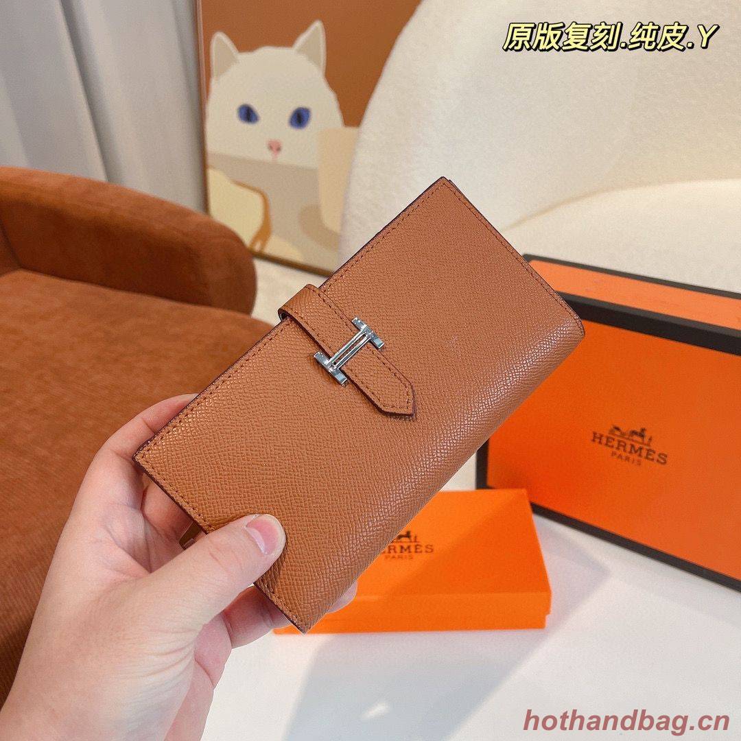 Hermes Bearn Japonaise Bi-Fold Wallet Espom Leather A208 Hermes Bearn Japonaise Bi-Fold Wallet Espom Leather A208