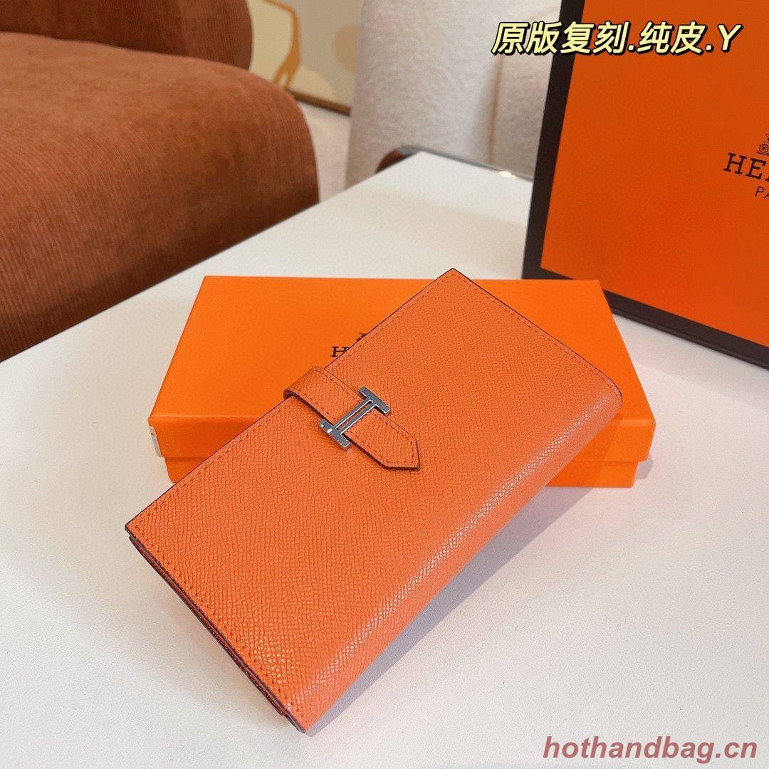 Hermes Bearn Japonaise Bi-Fold Wallet Espom Leather A208 Hermes Bearn Japonaise Bi-Fold Wallet Espom Leather A208