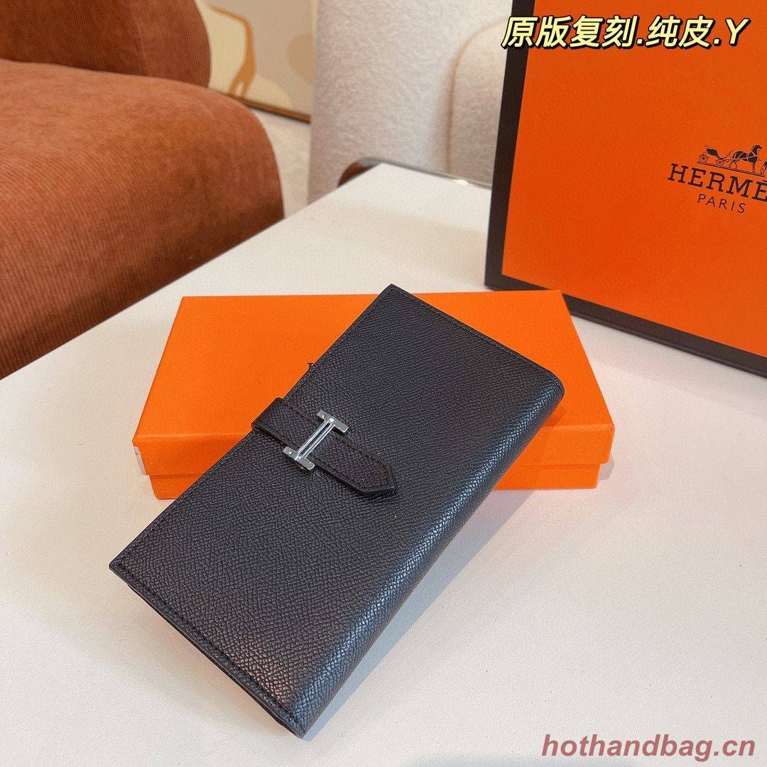 Hermes Bearn Japonaise Bi-Fold Wallet Espom Leather A208 Hermes Bearn Japonaise Bi-Fold Wallet Espom Leather A208