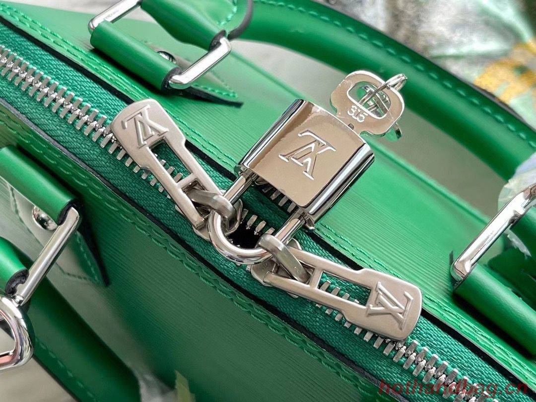 Louis Vuitton Original Epi Leather ALMA ALMA BB M59357 Green Louis Vuitton Original Epi Leather ALMA ALMA BB M59357 Green