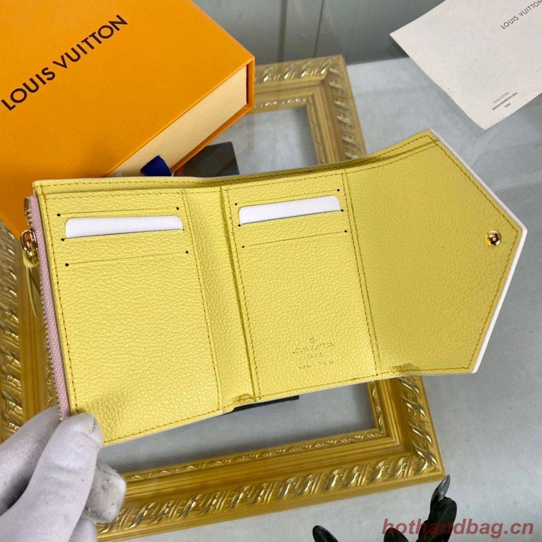 Louis Vuitton VICTORINE WALLET M81289 Pink&Yellow Louis Vuitton VICTORINE WALLET M81289 Pink&Yellow