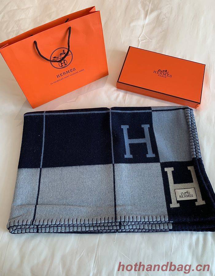 Hermes Lambswool&Cashmere Shawl&Blanket HMB00004 Hermes Lambswool&Cashmere Shawl&Blanket HMB00004