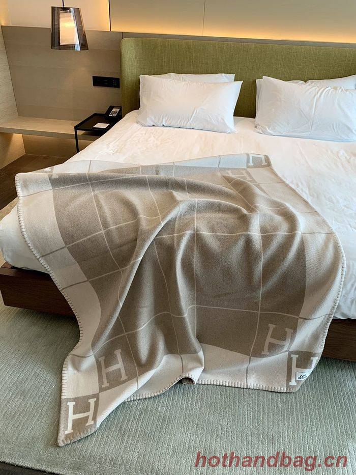 Hermes Lambswool&Cashmere Shawl&Blanket HMB00006 Hermes Lambswool&Cashmere Shawl&Blanket HMB00006
