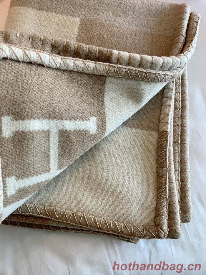 Hermes Lambswool&Cashmere Shawl&Blanket HMB00007 Hermes Lambswool&Cashmere Shawl&Blanket HMB00007