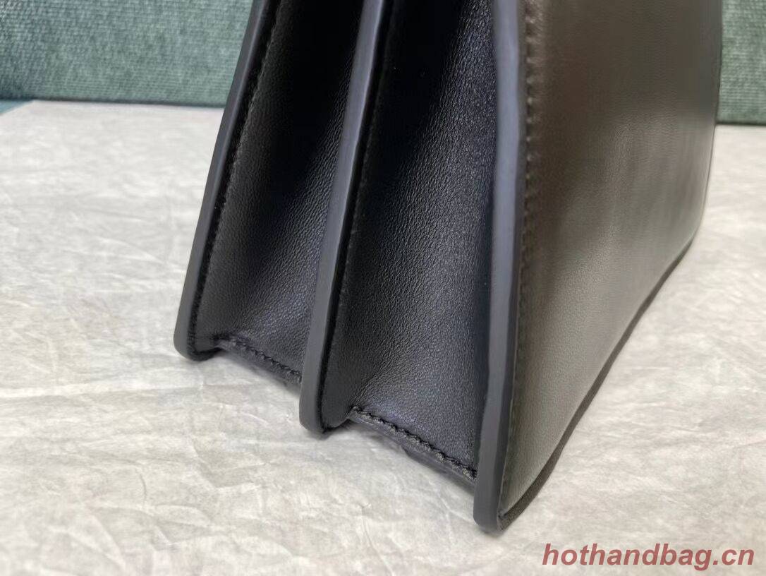 Fendi Peekaboo ISeeU mini leather bag 8BR3118 black Fendi Peekaboo ISeeU mini leather bag 8BR3118 black