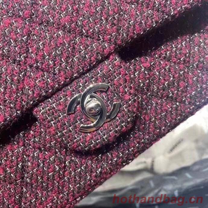 Chanel 2.55 Flap Bag 1112 Wine with Silver Hardware Chanel 2.55 Flap Bag 1112 Wine with Silver Hardware