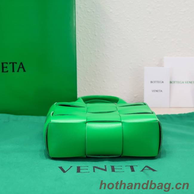 Bottega Veneta Mini Cassette Tote Bag 709341 Green