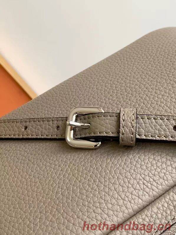 Prada Leather bag with shoulder strap 1DB820 gray Prada Leather bag with shoulder strap 1DB820 gray