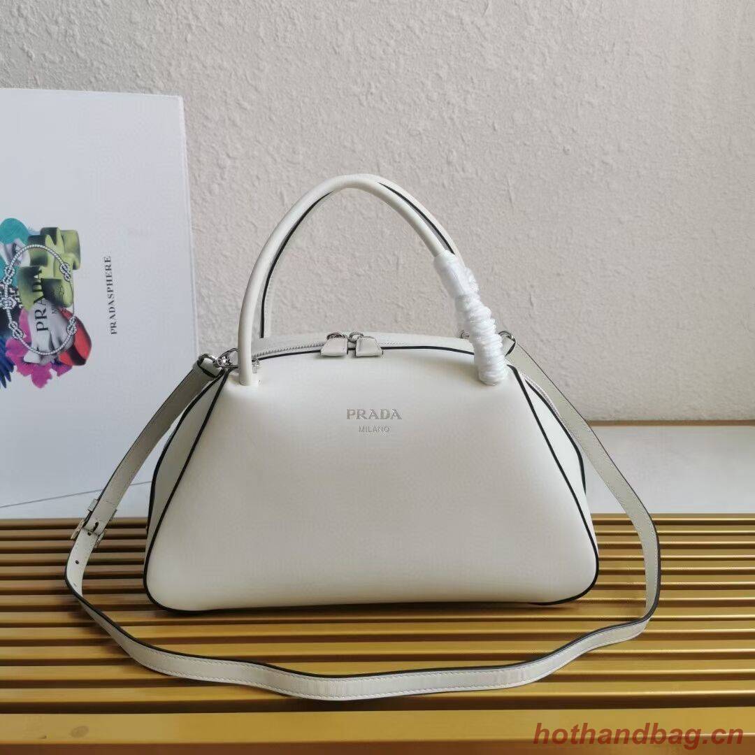 Prada leather Supernova handbag 1BD665 white