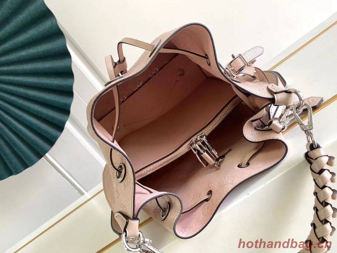 Louis Vuitton MURIA Mahina perforated calf leather M55800 light pink Louis Vuitton MURIA Mahina perforated calf leather M55800 light pink