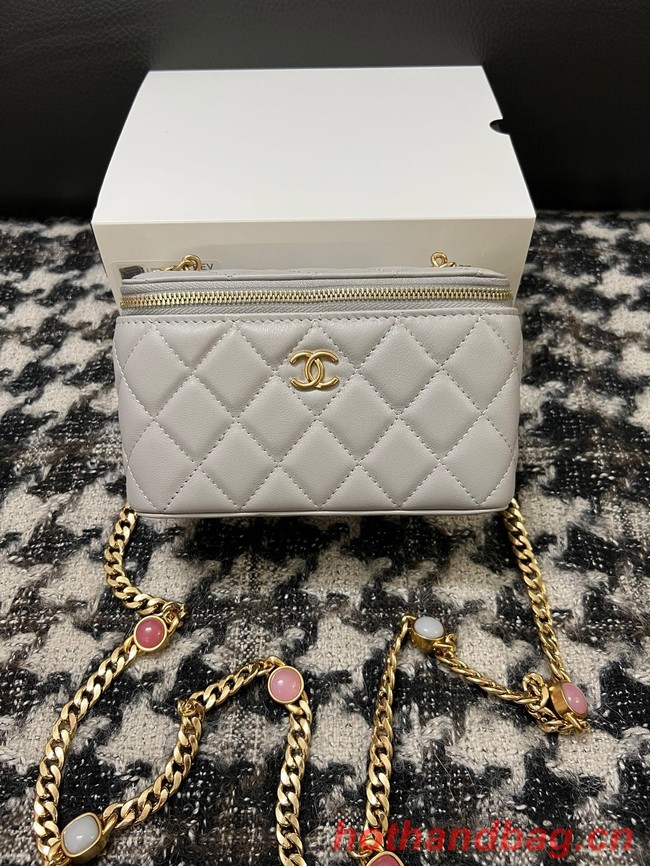 CHANEL VANITY WITH CHAIN AP2937 grey