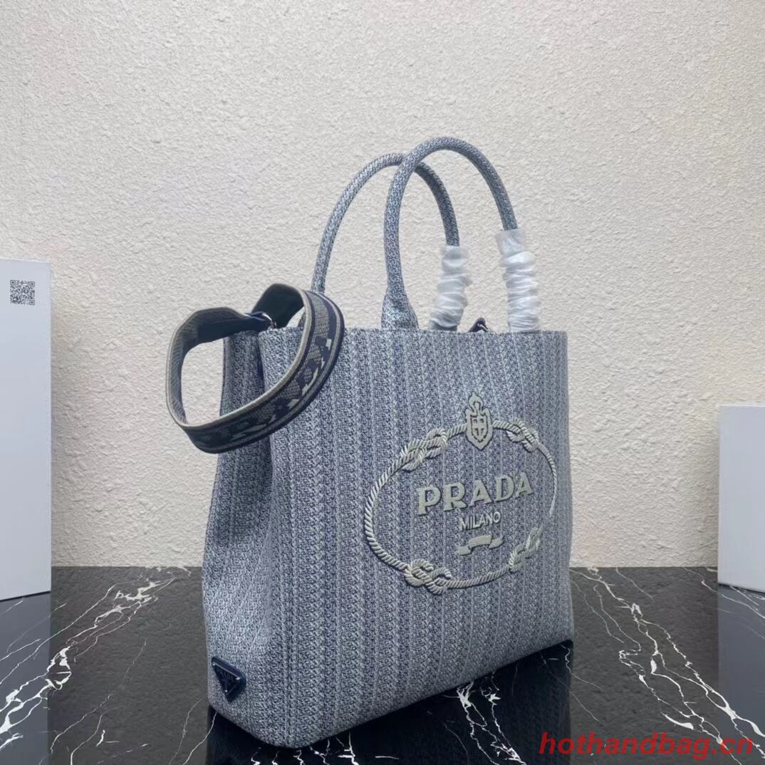 Prada SHOPPING BAG 1AV332 blue Prada SHOPPING BAG 1AV332 blue