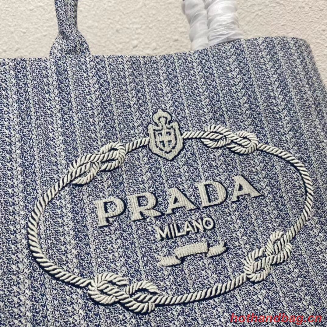 Prada SHOPPING BAG 1AV332 blue Prada SHOPPING BAG 1AV332 blue