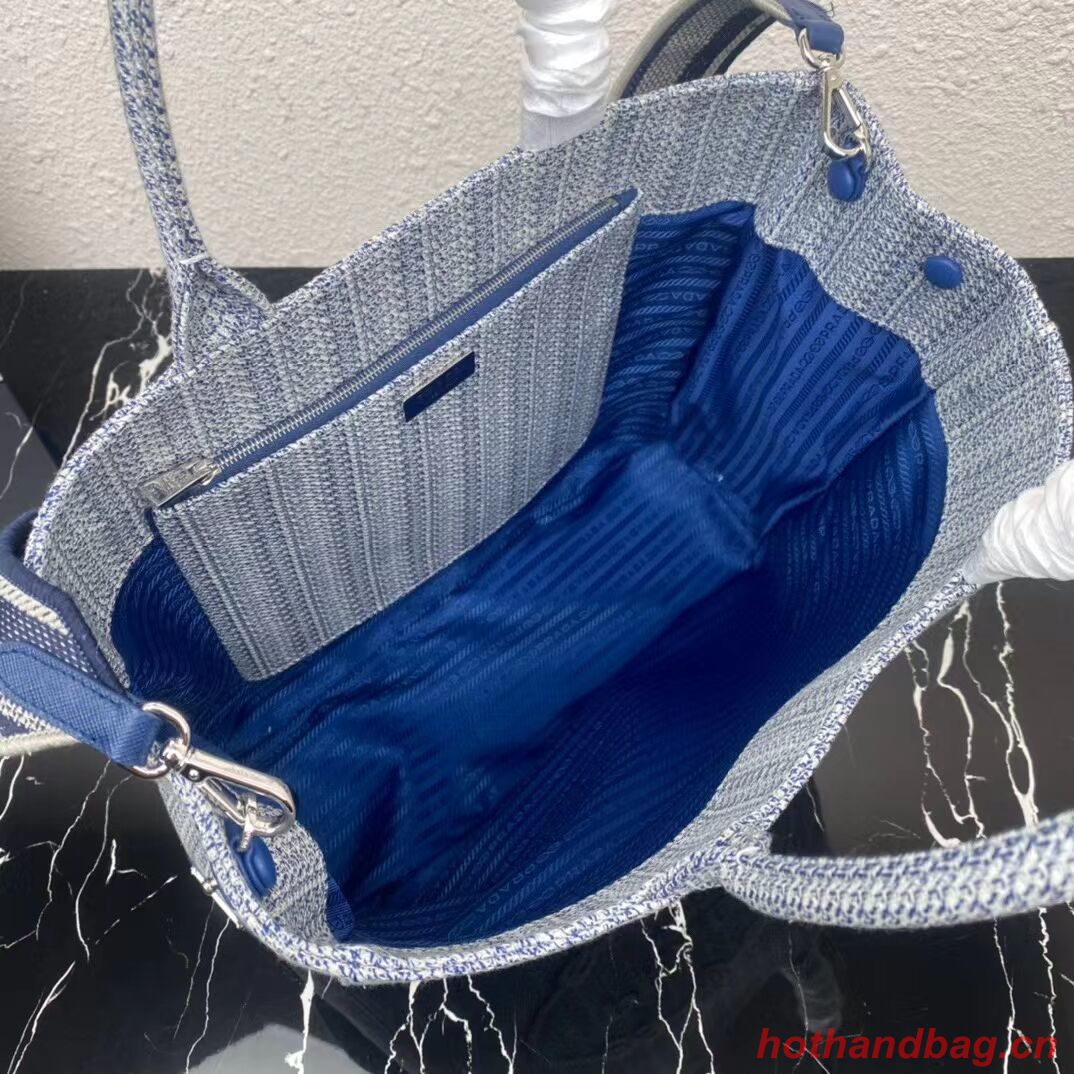 Prada SHOPPING BAG 1AV332 blue Prada SHOPPING BAG 1AV332 blue