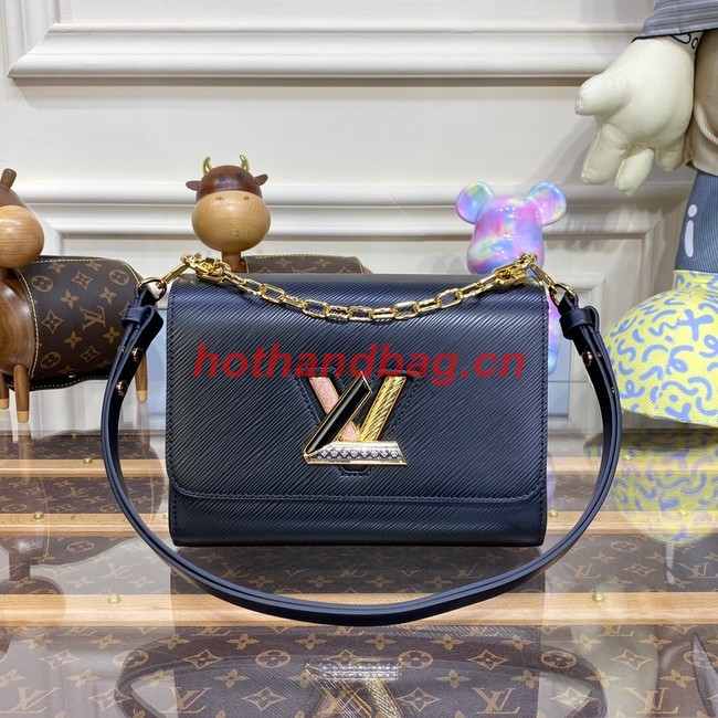 Louis Vuitton TWIST MM M50282 black