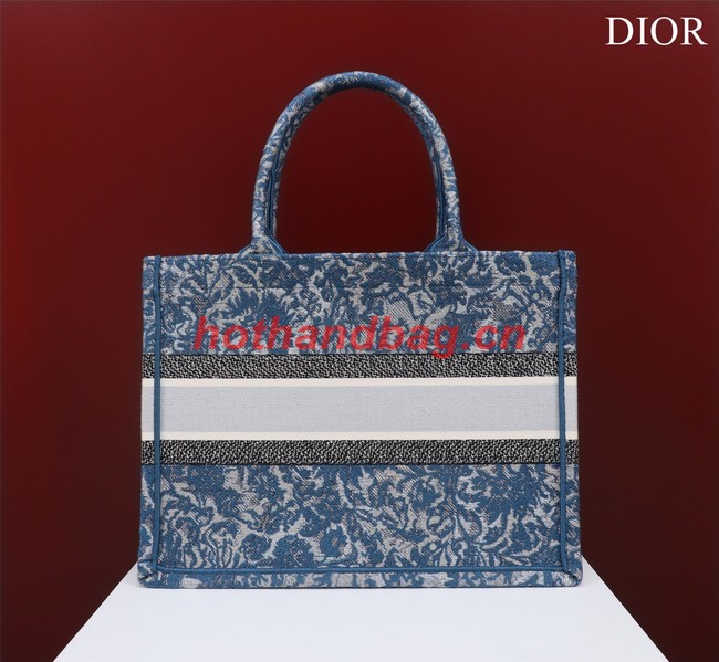 MEDIUM DIOR BOOK TOTE Embroidery M1296ZRU-2