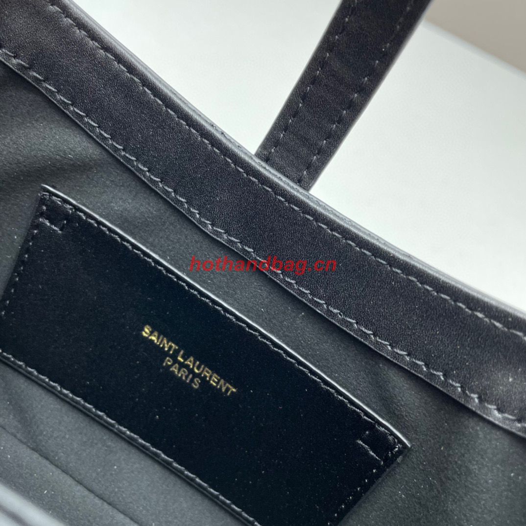 Yves Saint Laurent Original Leather Mini Shoulder Bag LE5A7 Black Yves Saint Laurent Original Leather Mini Shoulder Bag LE5A7 Black