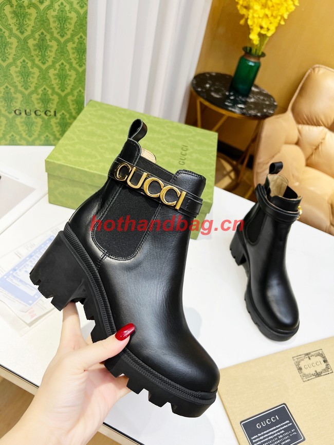 Gucci ankle boot heel height 6CM 91924-2