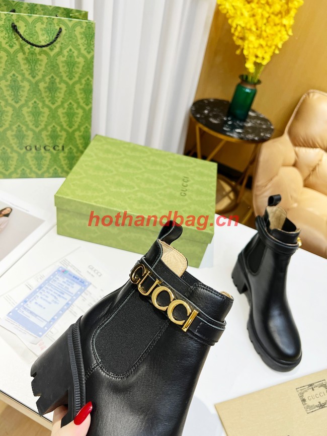 Gucci ankle boot heel height 6CM 91924-2