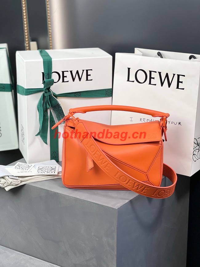 Loewe Puzzle Bag Leather 1310 Orange