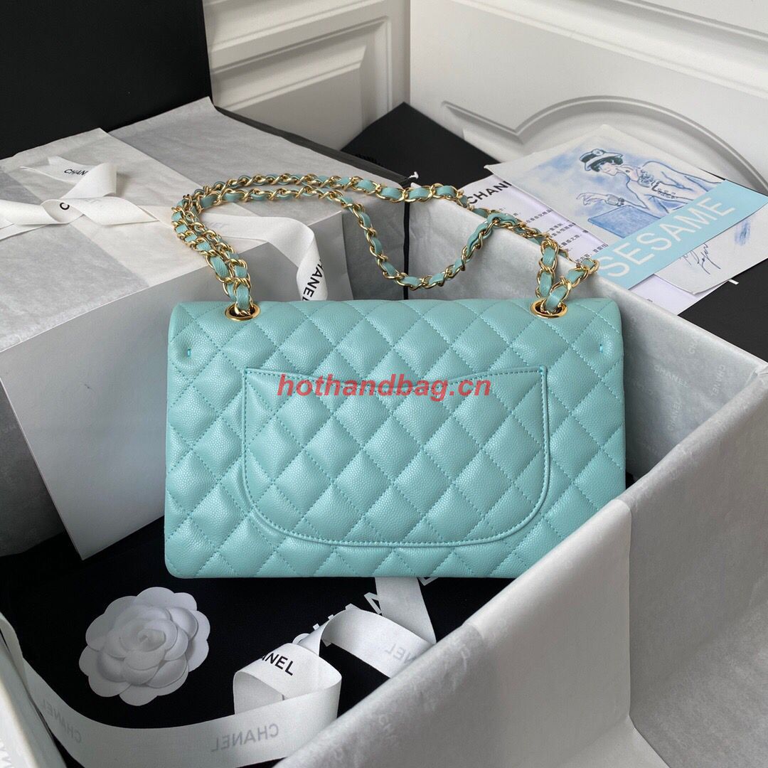 Chanel 2.55 Series Flap Bag Original Caviar Leather Y01295 A01112 Blue Gold-Tone hardware Chanel 2.55 Series Flap Bag Original Caviar Leather Y01295 A01112 Blue Gold-Tone hardware