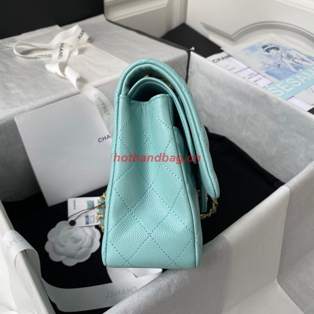 Chanel 2.55 Series Flap Bag Original Caviar Leather Y01295 A01112 Blue Gold-Tone hardware Chanel 2.55 Series Flap Bag Original Caviar Leather Y01295 A01112 Blue Gold-Tone hardware