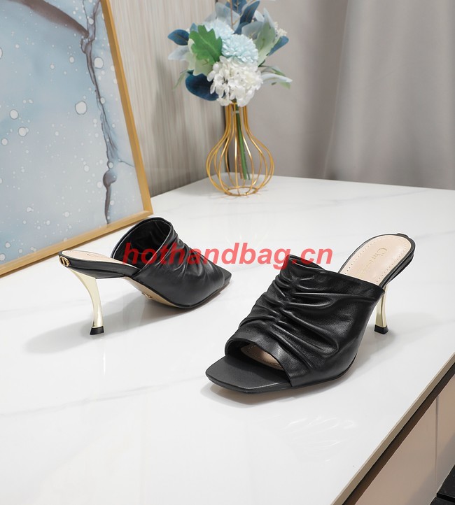 Dior slipper heel height 8.5CM 92013-2