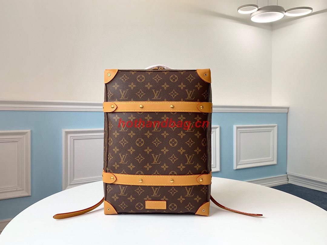 Louis Vuitton Monogram Canvas Original Leather Backpack M44752