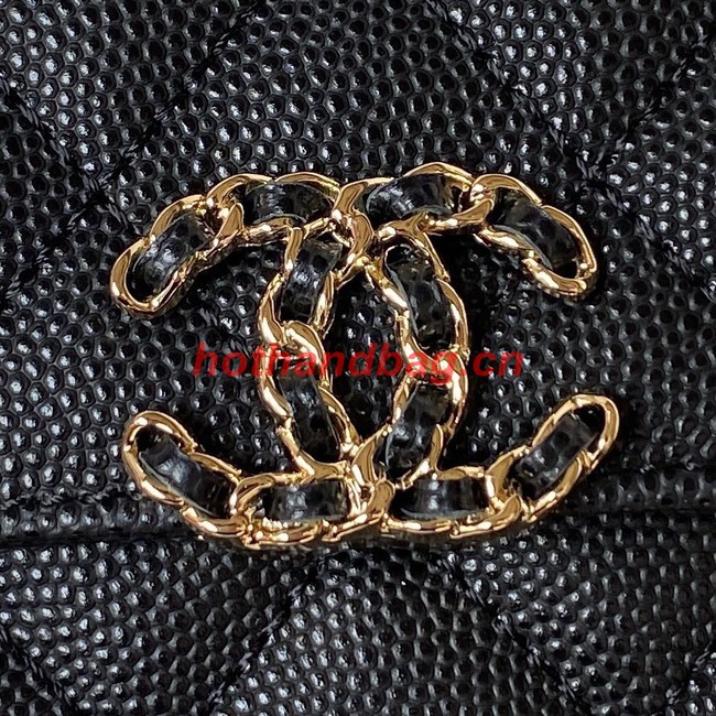 CHANEL CLUTCH WITH CHAIN AP3237 black