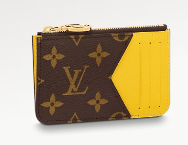 Louis Vuitton Romy Card Holder M81880 Yellow