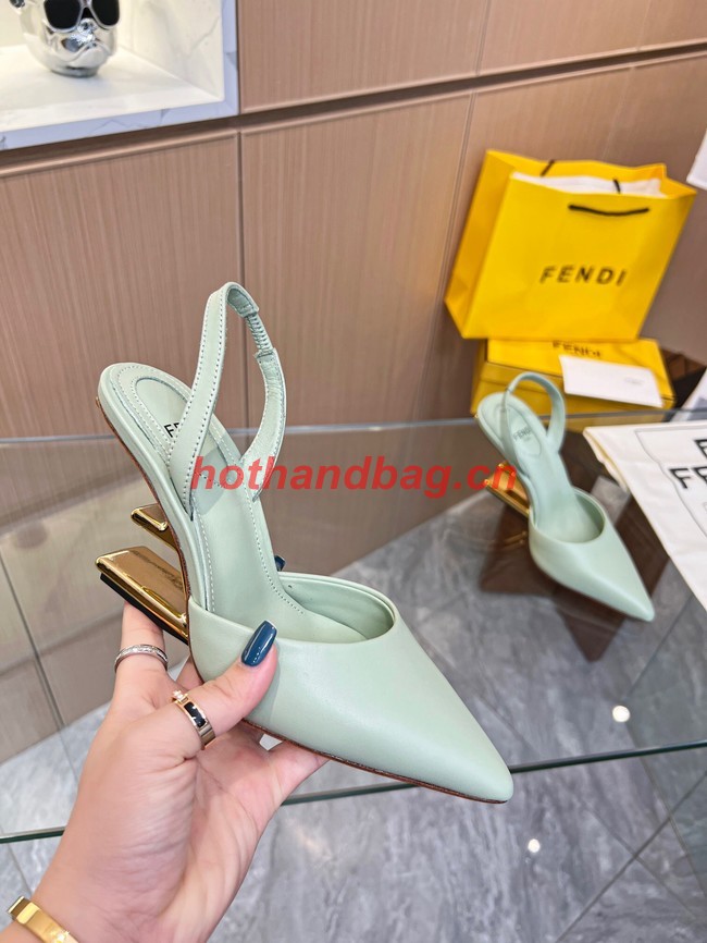 Fendi First leather high-heeled slingbacks 93254-1