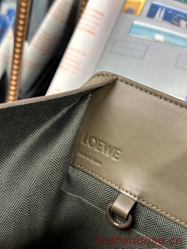 Loewe Hammock Small Bag Original Leather 55669 khaki