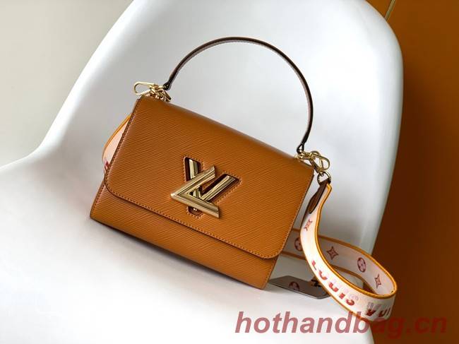 Louis Vuitton Twist MM M59416 brown