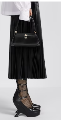 SMALL DIOR KEY BAG Dusty Ivory Box Calfskin M1844O SMALL DIOR KEY BAG Dusty Ivory Box Calfskin M1844O