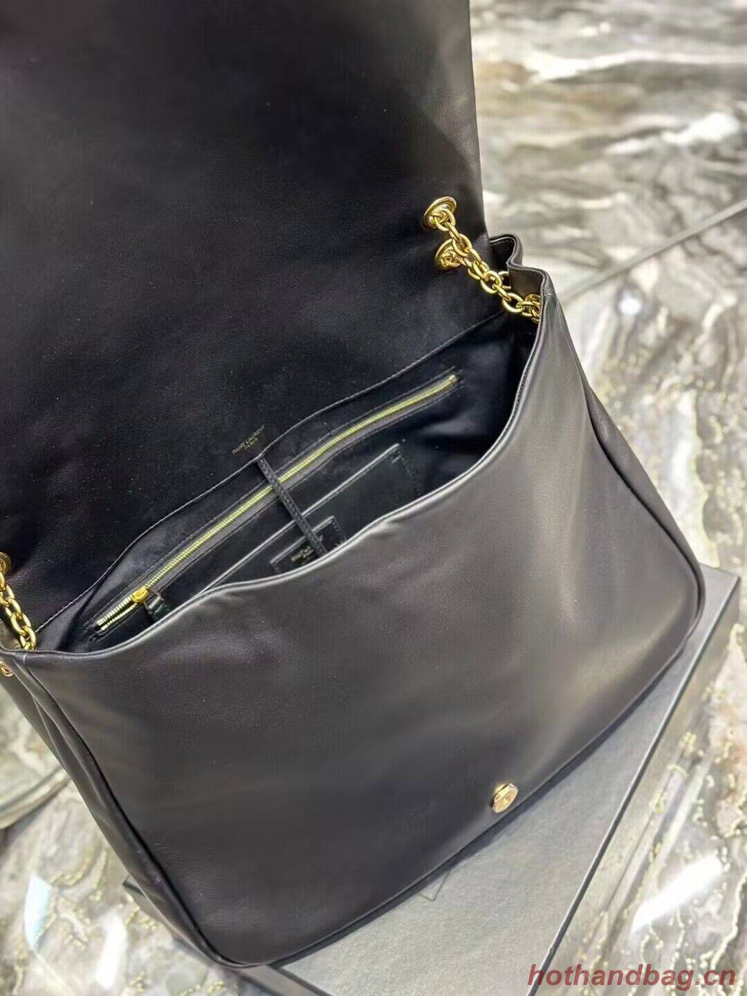 SAINT LAURENT KATE MEDIUM REVERSIBLE CHAIN BAG IN SUEDE AND SMOOTH LEATHER Y855822 black SAINT LAURENT KATE MEDIUM REVERSIBLE CHAIN BAG IN SUEDE AND SMOOTH LEATHER Y855822 black