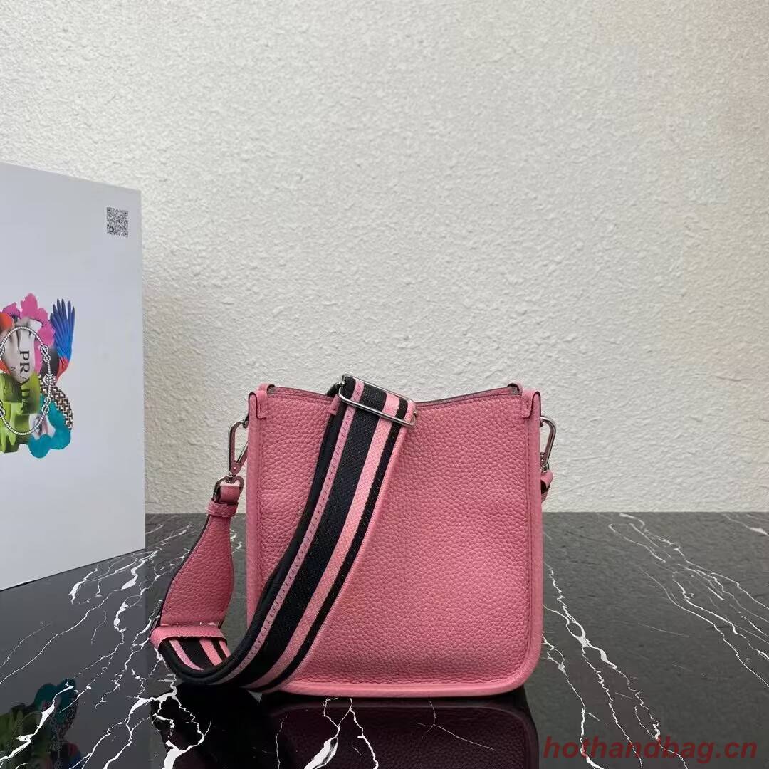 Prada Leather mini shoulder bag 1BH191 pink Prada Leather mini shoulder bag 1BH191 pink