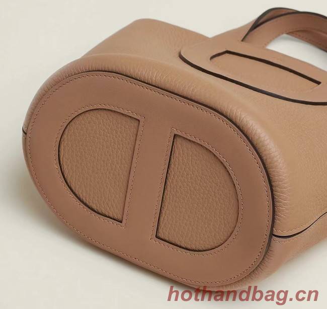 Hermes Original Togo Leather Bag H3602 Pearl grey