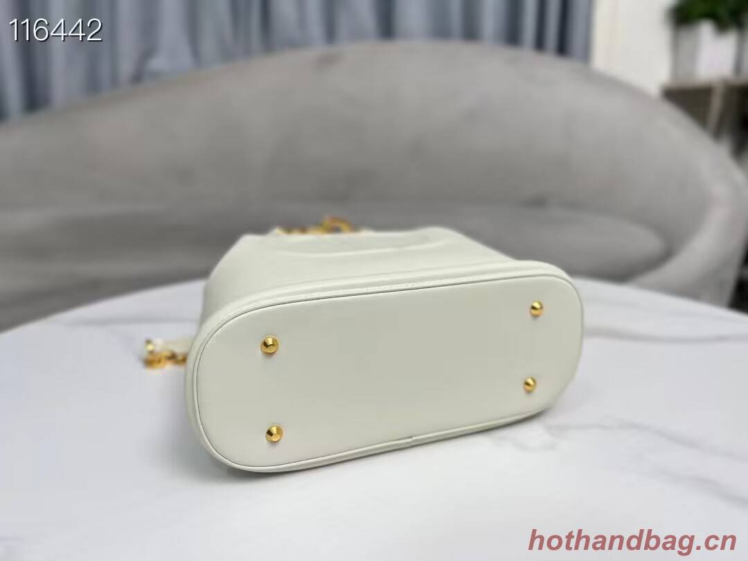 MEDIUM CEST DIOR BAG CD-Embossed Calfskin M2271UBHA Latte MEDIUM CEST DIOR BAG CD-Embossed Calfskin M2271UBHA Latte