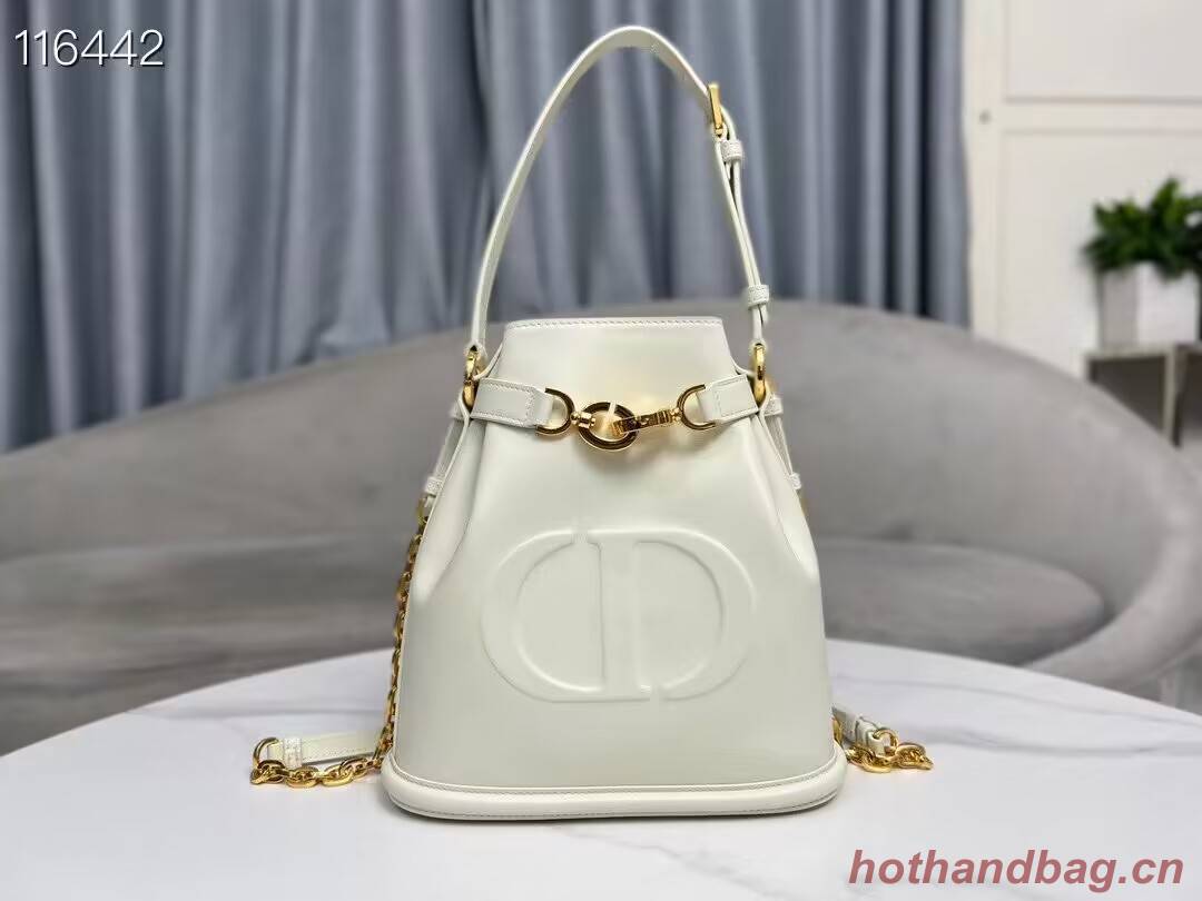 MEDIUM CEST DIOR BAG CD-Embossed Calfskin M2271UBHA Latte MEDIUM CEST DIOR BAG CD-Embossed Calfskin M2271UBHA Latte