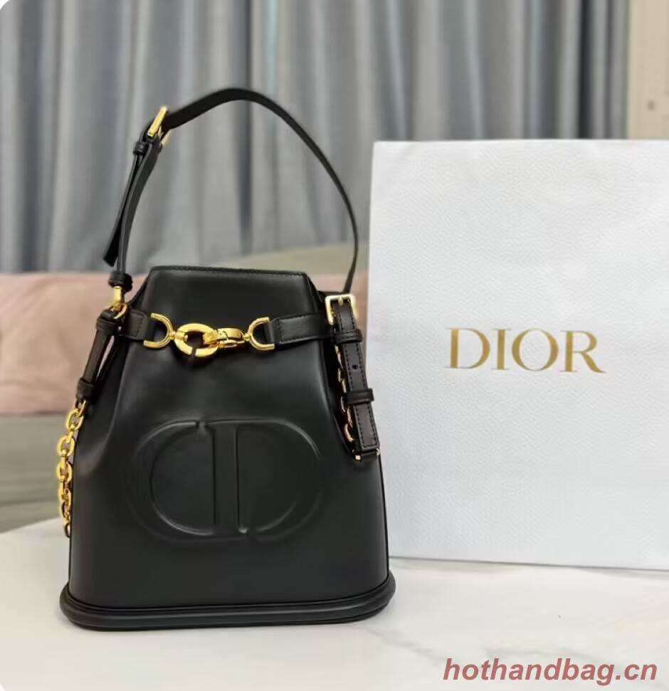 MEDIUM CEST DIOR BAG CD-Embossed Calfskin M2271UBHA black MEDIUM CEST DIOR BAG CD-Embossed Calfskin M2271UBHA black
