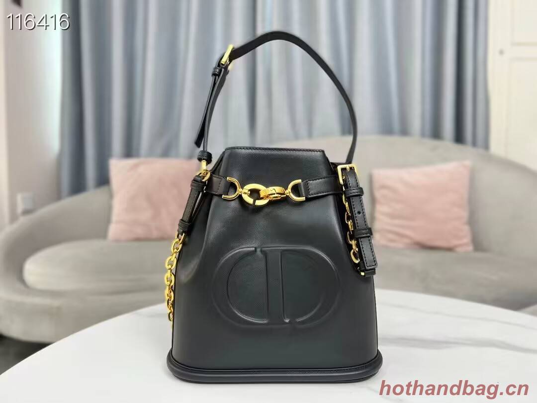 MEDIUM CEST DIOR BAG CD-Embossed Calfskin M2271UBHA black MEDIUM CEST DIOR BAG CD-Embossed Calfskin M2271UBHA black