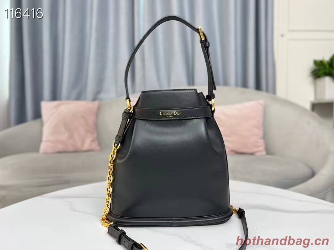 MEDIUM CEST DIOR BAG CD-Embossed Calfskin M2271UBHA black MEDIUM CEST DIOR BAG CD-Embossed Calfskin M2271UBHA black