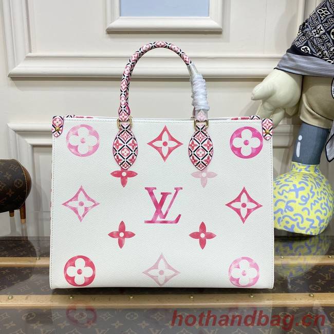 Louis Vuitton OnTheGo MM M22975 pink