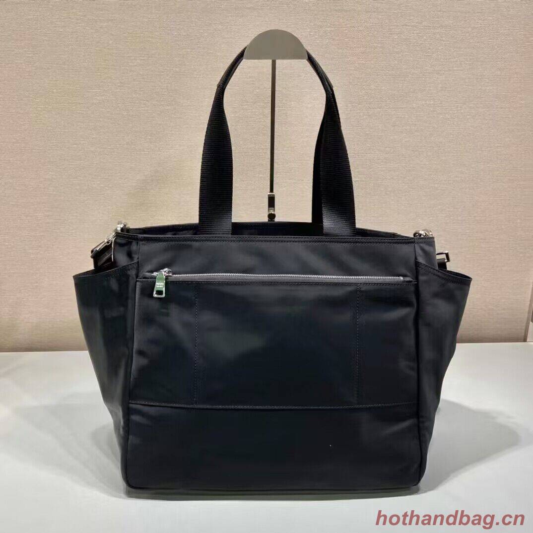 Prada Re-Nylon Tote Shopping Mami Bag 1BG102 Black Prada Re-Nylon Tote Shopping Mami Bag 1BG102 Black