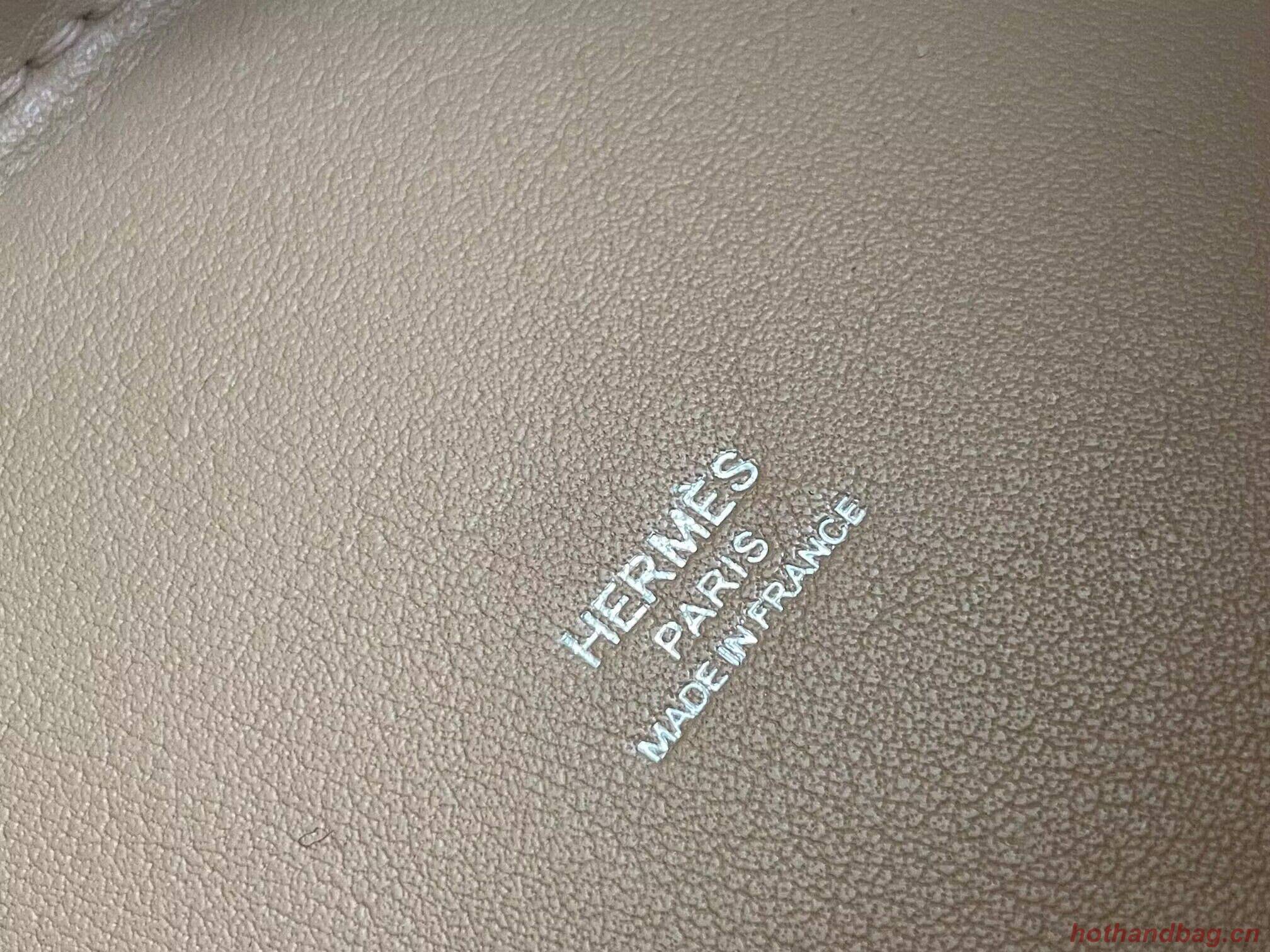 Hermes Mini Picotin 14 Lock Bags Original Swift Leather PL5302 Flower Brown Hermes Mini Picotin 14 Lock Bags Original Swift Leather PL5302 Flower Brown