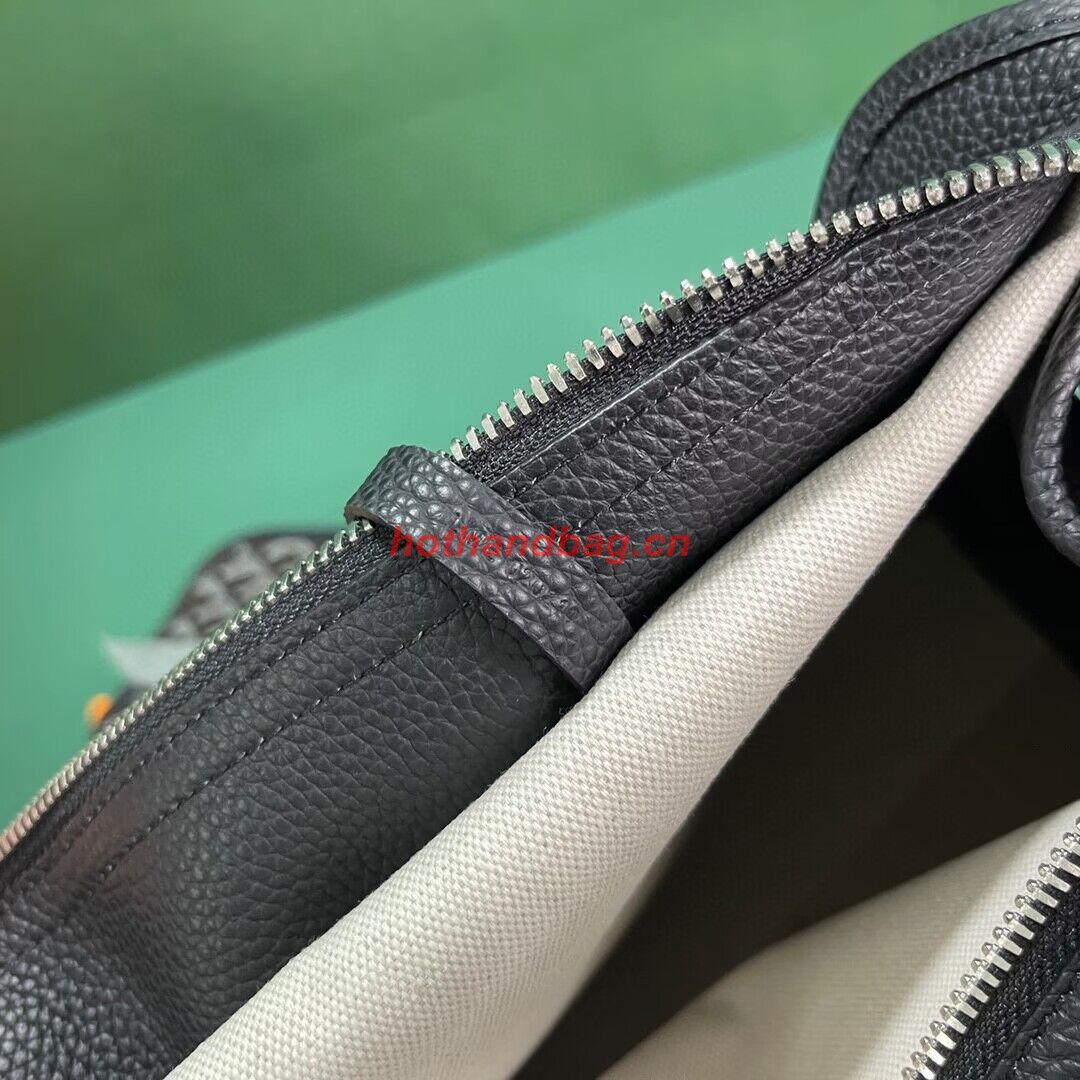 Goyard Hardy 2 Original Calfskin Leather Pet Bag 20299 Black Goyard Hardy 2 Original Calfskin Leather Pet Bag 20299 Black