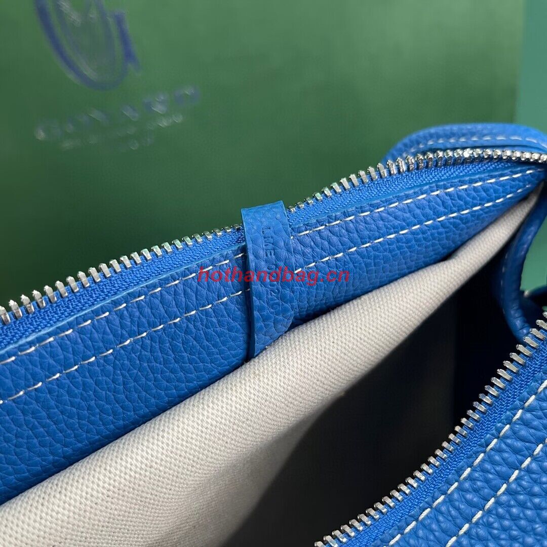 Goyard Hardy 2 Original Calfskin Leather Pet Bag 20299 Blue Goyard Hardy 2 Original Calfskin Leather Pet Bag 20299 Blue